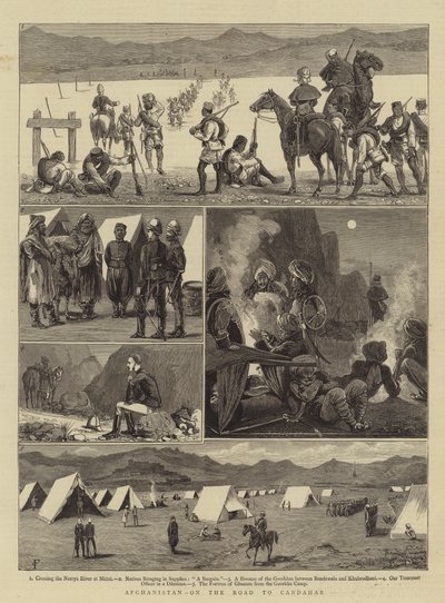 Afganistán, en el camino a Candahar de Charles Edwin Fripp